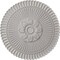 Ekena Millwork Nexus Ceiling Medallion (Fits Canopies up to 2 3/4"), Hand-Painted Ultra Pure White, 30"OD x 1 1/4"P CM30NEUWF - alternate 1